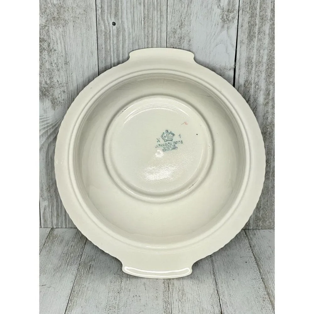 Vintage Round Covered Vegetable Eastbourne (Old English) by JOHNSON BROTHERS
